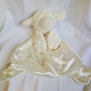 Winky Lamb Lovey Huggybuddy Security Blanket Baby GUND‎ Plush White 058928